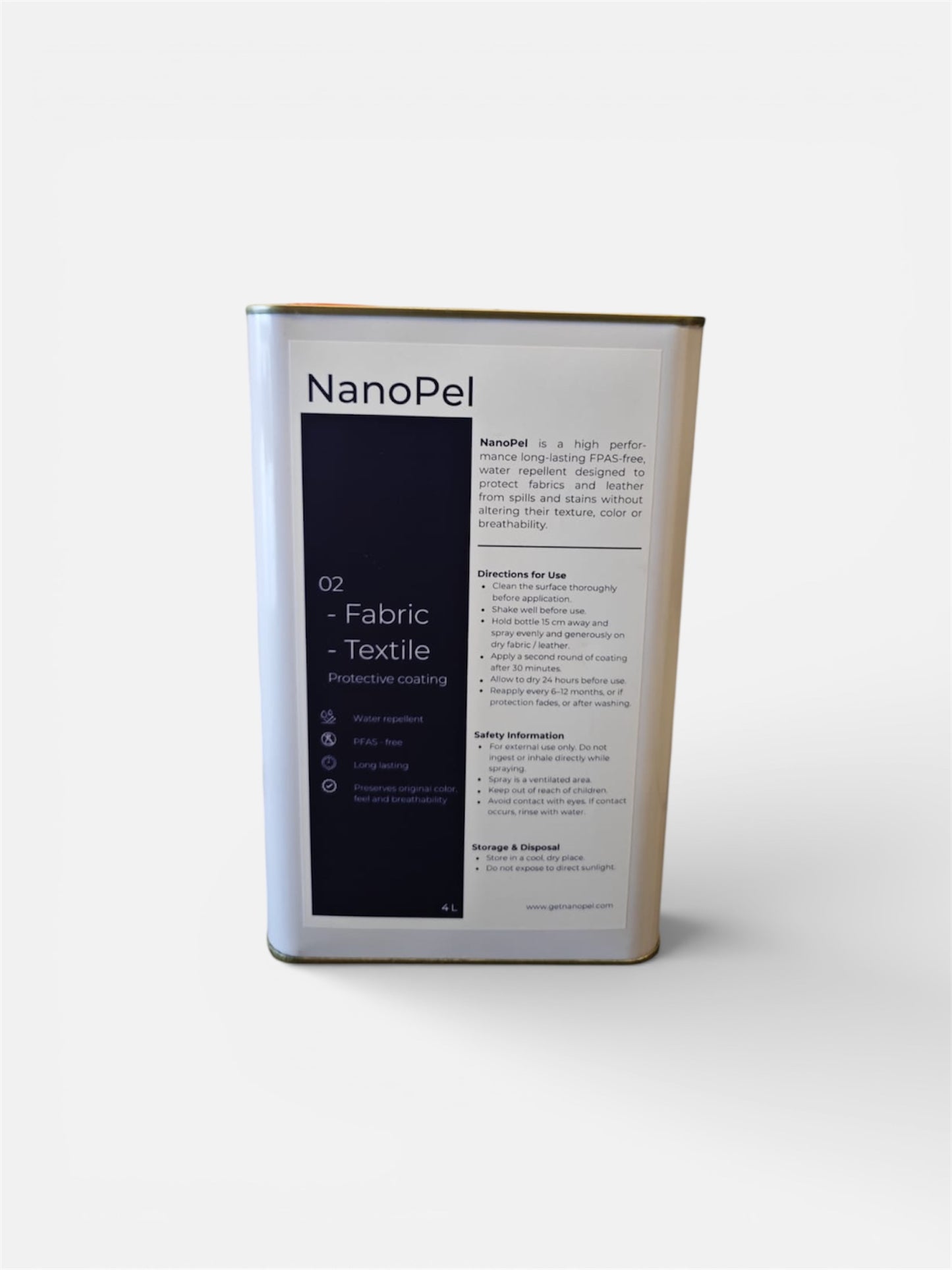 Fabric & Leather Water Repellent