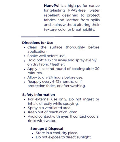 Fabric & Leather Water Repellent